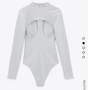 Zara Cut Out Neoprene Bodysuit